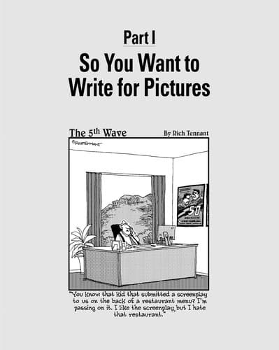 Tapa de Screenwriting for dummies