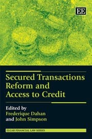 Tapa de Secured transactions reform and access to credit