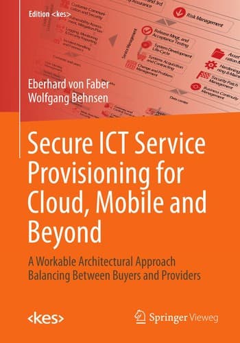 Tapa de Secure ICT Service Provisioning for Cloud, Mobile and Beyond