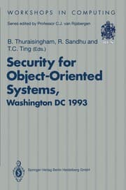 Tapa de Security for object-oriented systems