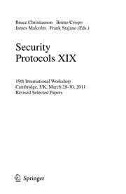 Tapa de Security Protocols XIX
