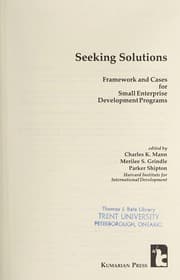 Tapa de Seeking solutions