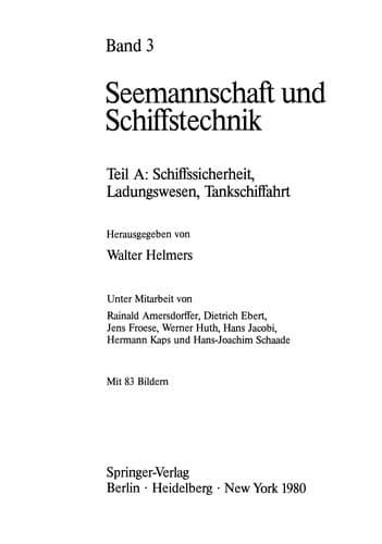 Tapa de Seemannschaft und Schiffstechnik