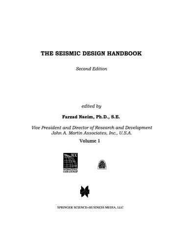 Tapa de The Seismic Design Handbook