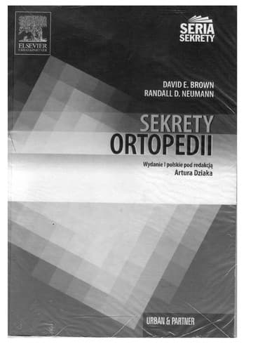 Tapa de Sekrety ortopedii