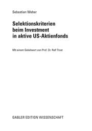 Tapa de Selektionskriterien beim Investment in aktive US-Aktienfonds