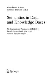 Tapa de Semantics in Data and Knowledge Bases