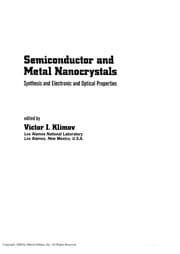 Tapa de Semiconductor and metal nanocrystals