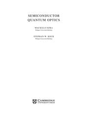 Tapa de Semiconductor quantum optics