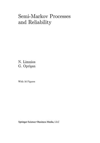 Tapa de Semi-Markov Processes and Reliability
