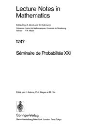 Tapa de Séminaire de probabilités XXI