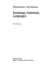 Tapa de Semirings, Automata, Languages