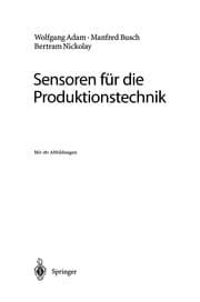 Tapa de Sensoren für die Produktionstechnik