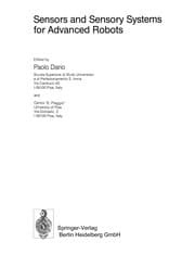 Tapa de Sensors and Sensory Systems for Advanced Robots