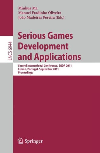 Tapa de Serious Games Development and Applications