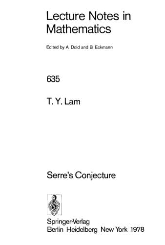 Tapa de Serre's conjecture
