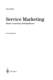 Tapa de Service Marketing