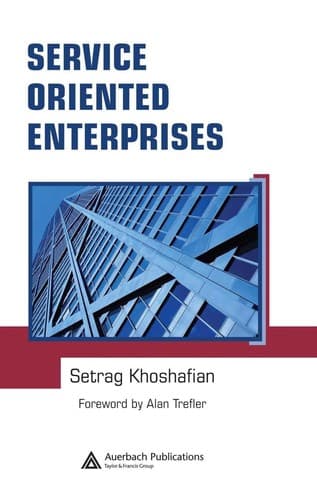 Tapa de Service oriented enterprises
