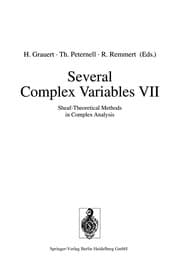 Tapa de Several Complex Variables VII