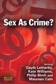 Tapa de Sex as crime