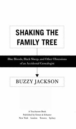 Tapa de Shaking the family tree