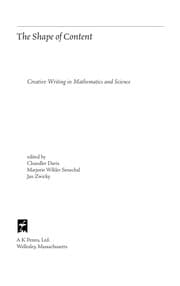 Tapa de The shape of content