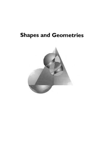 Tapa de Shapes and geometries