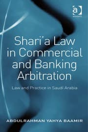 Tapa de Shari'a law in commercial and banking arbitration