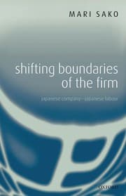 Tapa de Shifting boundaries of the firm