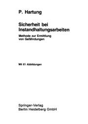 Tapa de Sicherheit bei Instandhaltungsarbeiten