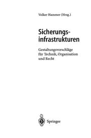 Tapa de Sicherungsinfrastrukturen