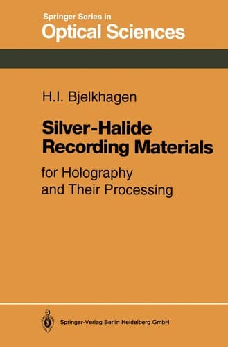 Tapa de Silver-Halide Recording Materials
