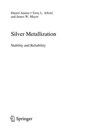 Tapa de Silver metallization