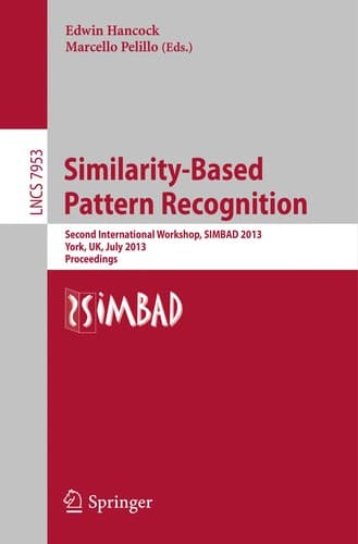 Tapa de Similarity-Based Pattern Recognition
