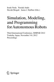 Tapa de Simulation, Modeling, and Programming for Autonomous Robots