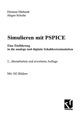 Tapa de Simulieren mit PSPICE