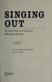 Tapa de Singing out