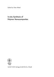 Tapa de In-situ synthesis of polymer nanocomposites