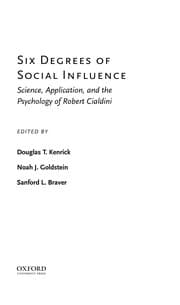 Tapa de Six degrees of social influence