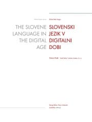 Tapa de The Slovene Language in the Digital Age