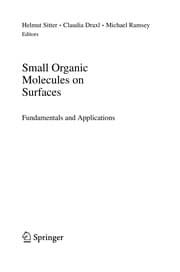 Tapa de Small Organic Molecules on Surfaces