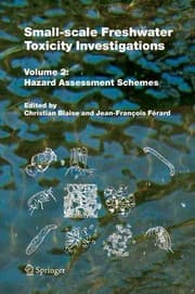 Tapa de Small-scale freshwater toxicity investigations