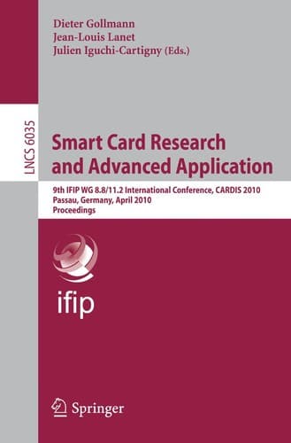 Tapa de Smart Card Research and Advanced Application