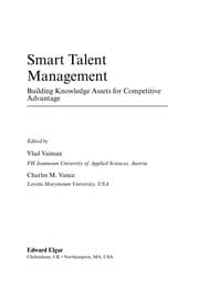 Tapa de Smart talent management