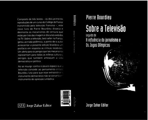 Tapa de Sobre a televisão