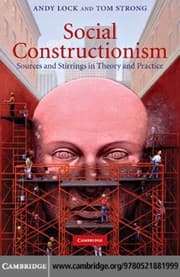 Tapa de Social constructionism
