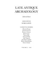 Tapa de Social and political life in late Antiquity