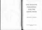 Tapa de Socratic paradoxes and the Greek mind
