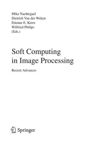 Tapa de Soft computing in image processing
