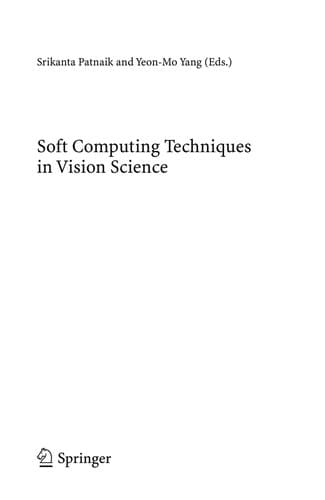 Tapa de Soft Computing Techniques in Vision Science